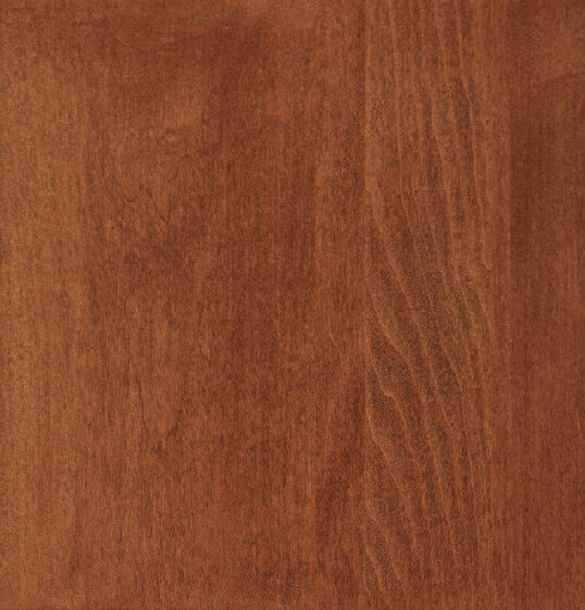 Warm Cherry on Maple
